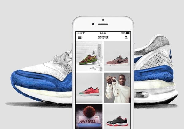 App sản phẩm Nike