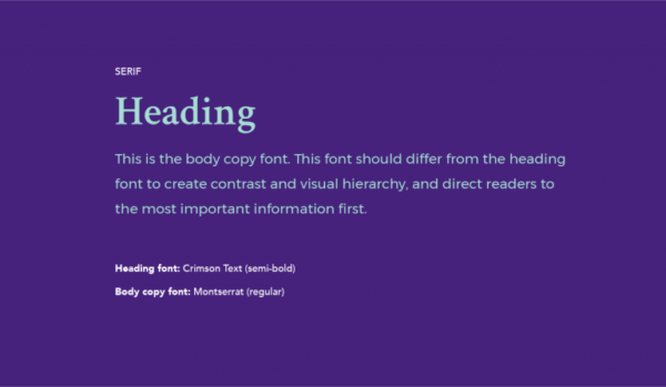 Cặp chữ #2: Tiêu đề dùng font serif + Nội dung dùng font sans-serif | Ảnh 1