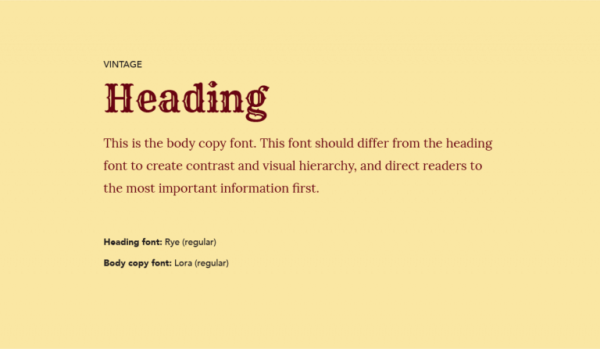 Cặp chữ #3: Tiêu đề dùng font chữ cổ + Nội dung dùng font serif | Ảnh 1