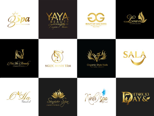 Mẫu thiết kế logo spa đẹp 2022 ấn tượng