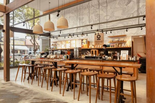 Một góc không gian tại The Coffee House ở Cao Thắng