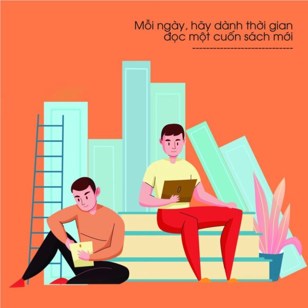 Mỗi ngày, hãy dành thời gian đọc một cuốn sách mới