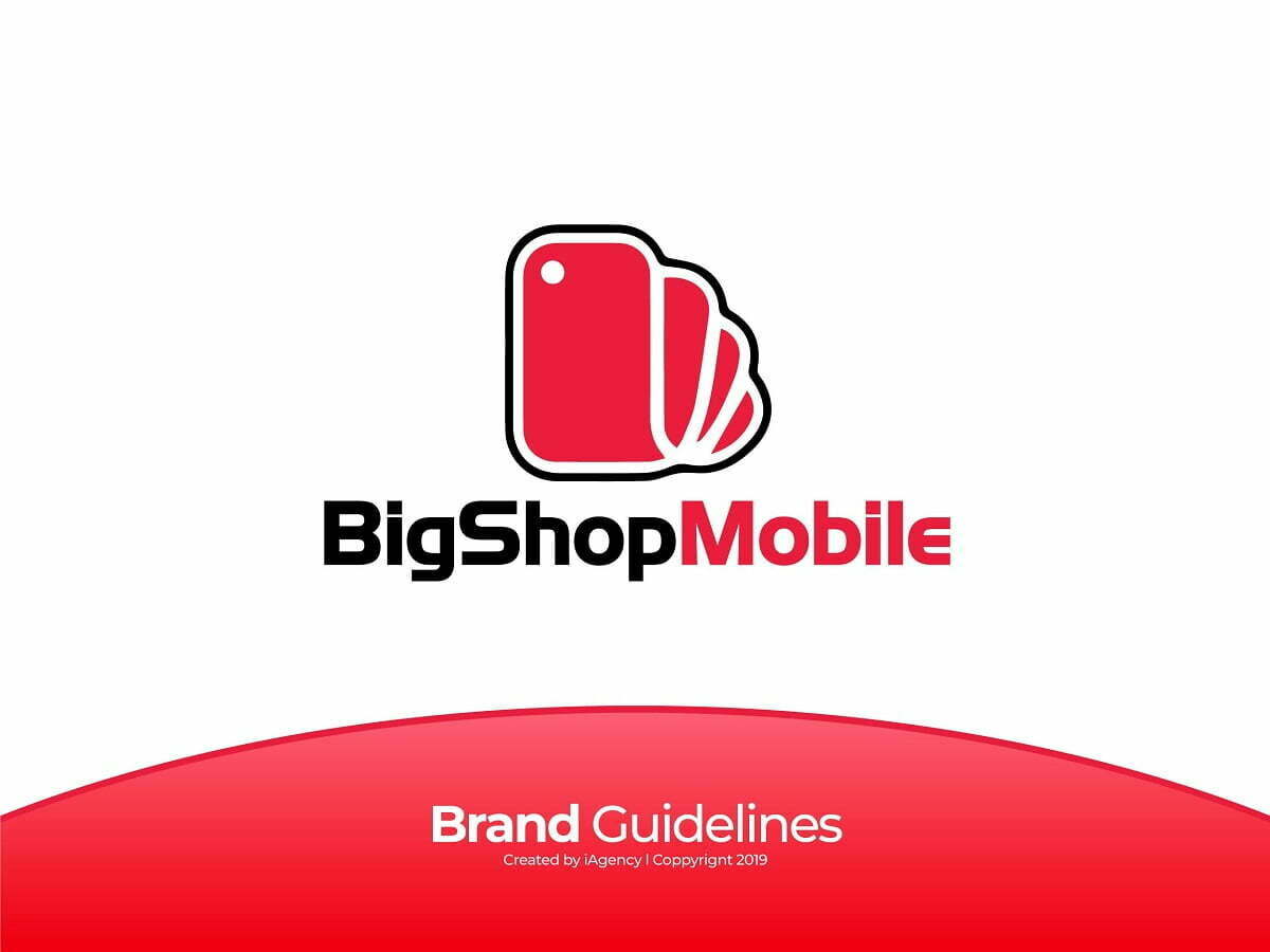 Big Shop Mobile – Logo được thiết kế bởi iAgency do Võ Thị An Trường phụ trách