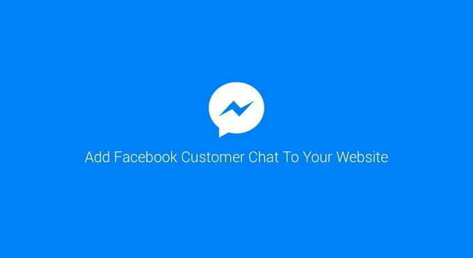 Tích hợp facebook chat vào website không cần Plugin đơn giản nhất